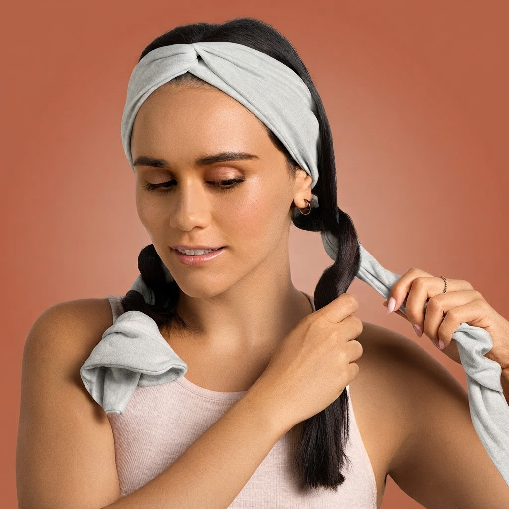 Diadema para Ondas y Rizos Suaves Sin Calor