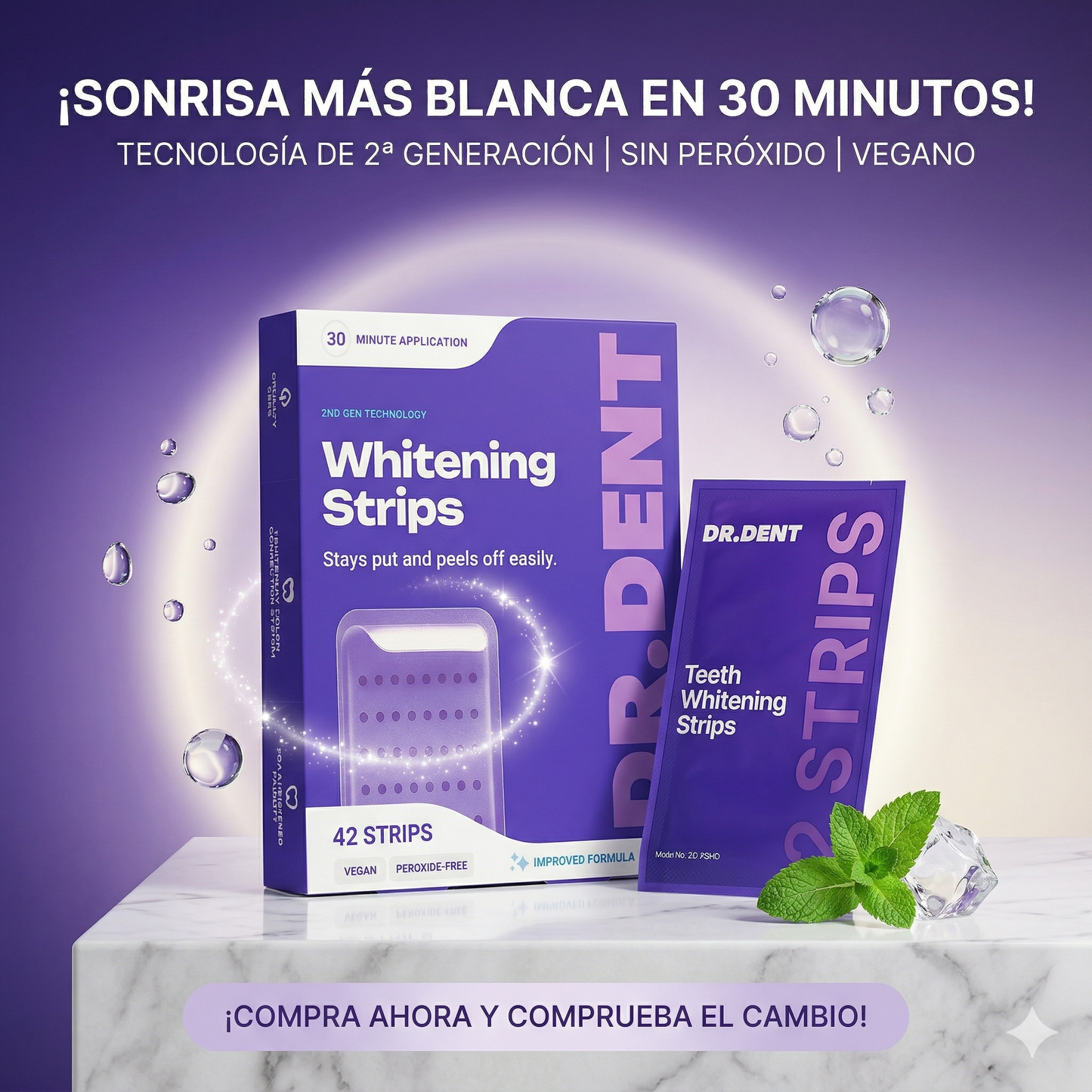Tiras Blanqueadoras Dentales™