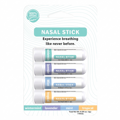 4-Pack Esencias Nasales Herbales™