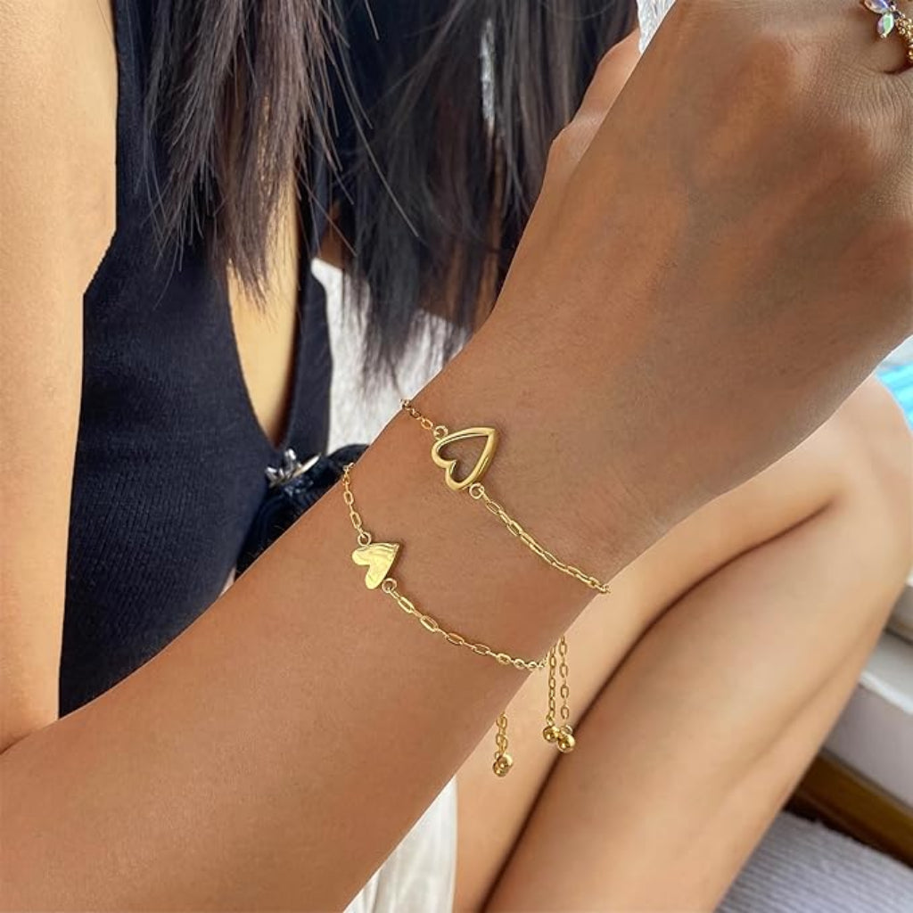 PAVOI Pulseras para Mujeres Chapadas en Oro de 14K™