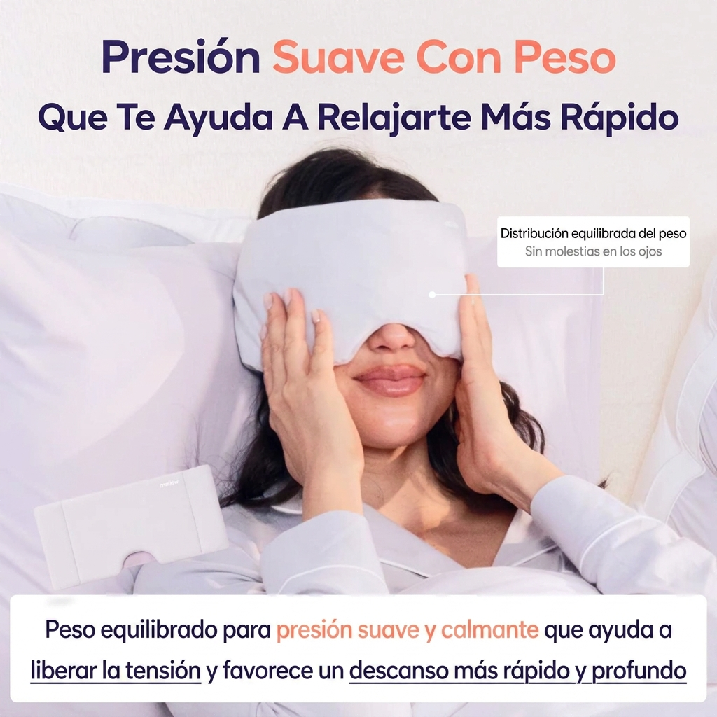 Antifaz de Sueño con Peso Mellow Sleep™