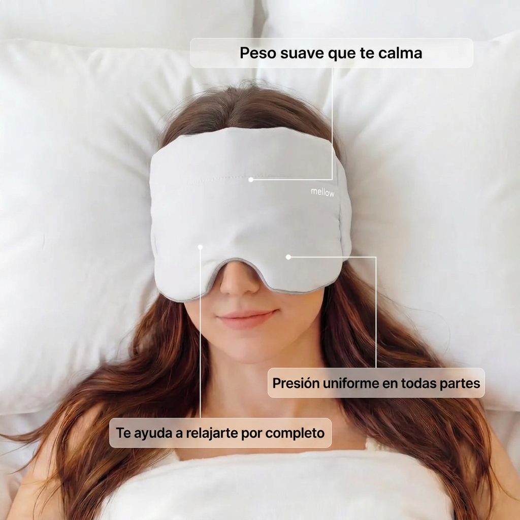 Antifaz de Sueño con Peso Mellow Sleep™