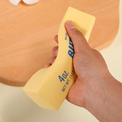 Barra de Mantequilla Squishy con Sonido Crujiente™