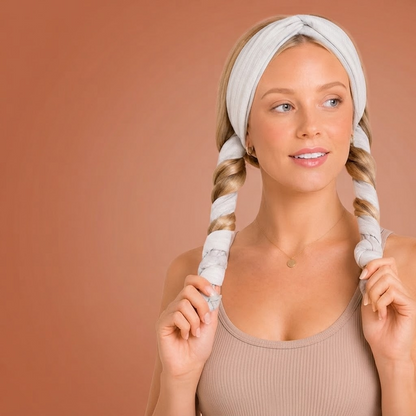 Diadema para Ondas y Rizos Suaves Sin Calor