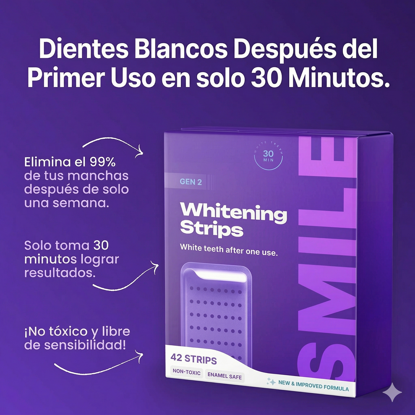 Tiras Blanqueadoras Dentales™