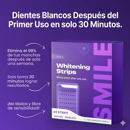 Tiras Blanqueadoras Dentales™