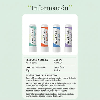 4-Pack Esencias Nasales Herbales™