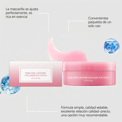 Parche de Cafeína Rosa para los Ojos™