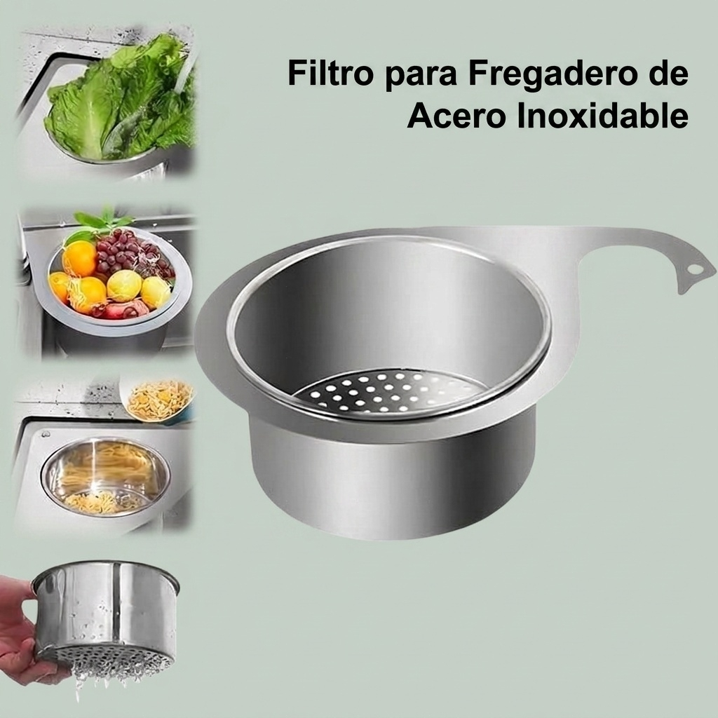 Filtro para Fregadero de Acero Inoxidable™