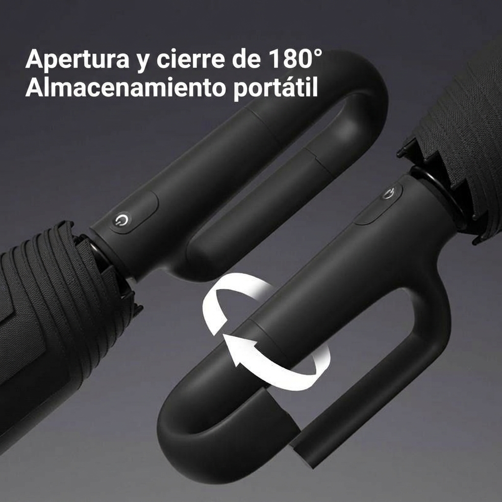 Sombrilla Automática Plegable Antiviento e Impermeable