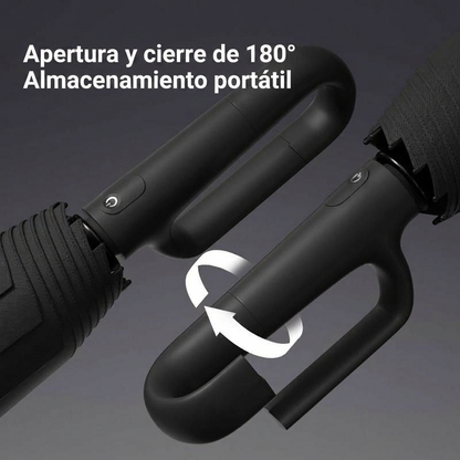 Sombrilla Automática Plegable Antiviento e Impermeable
