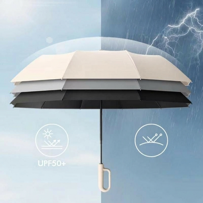 Sombrilla Automática Plegable Antiviento e Impermeable