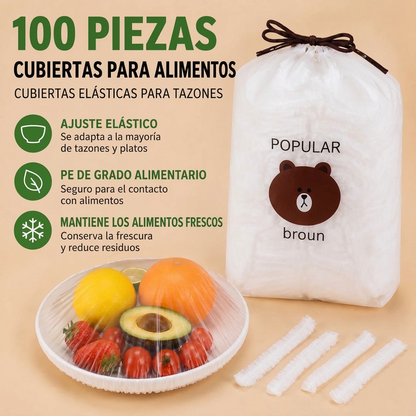 Cubiertas Elásticas para Alimentos™