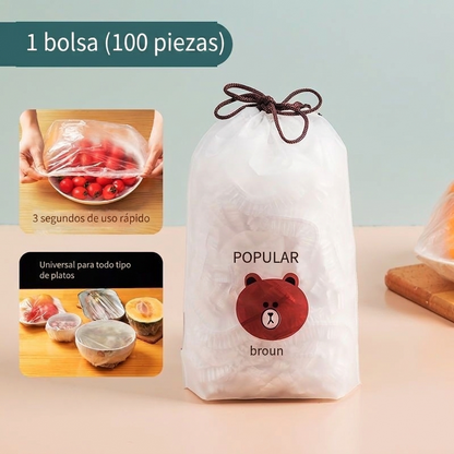 Cubiertas Elásticas para Alimentos™