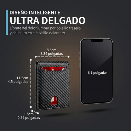 Billetera RFID Minimalista para Hombre™