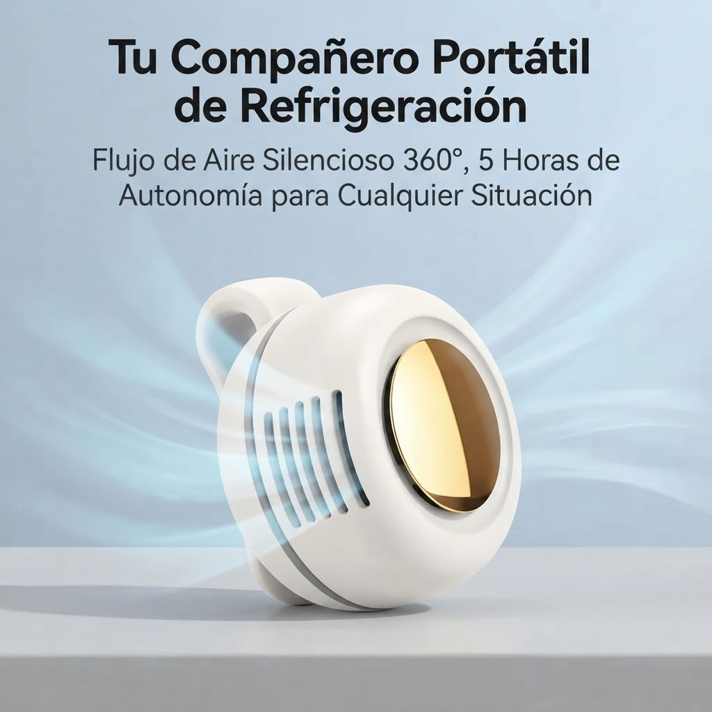 Ventilador Personal Recargable de Alta Potencia