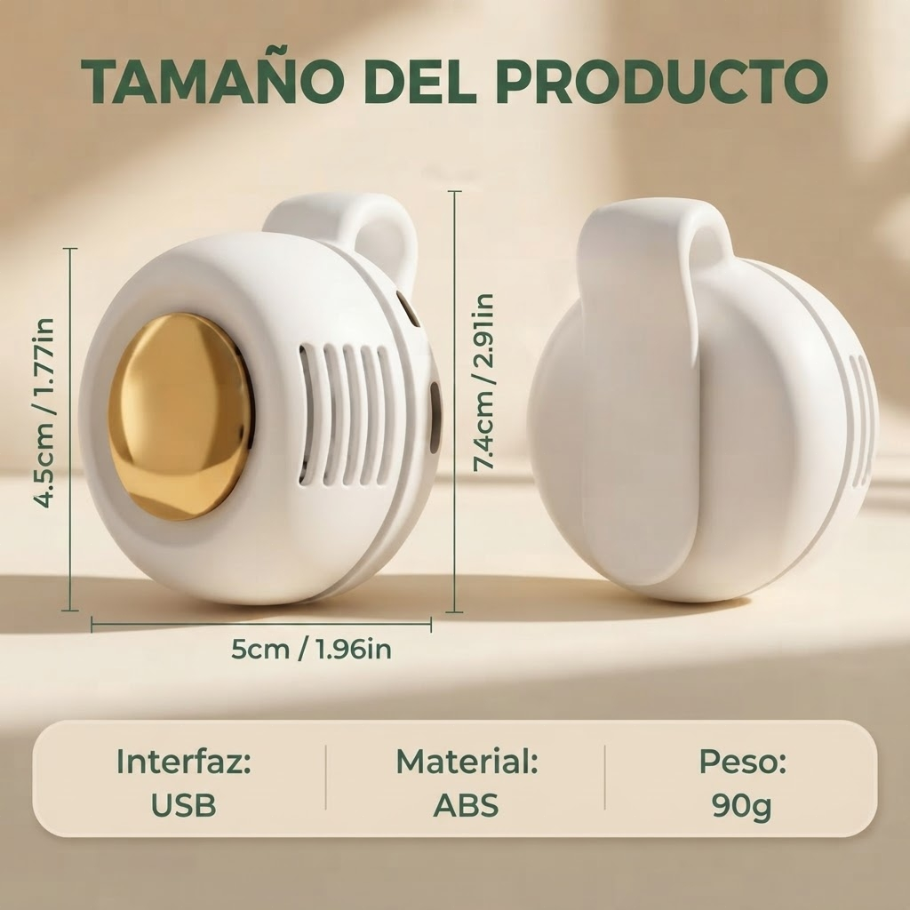 Ventilador Personal Recargable de Alta Potencia