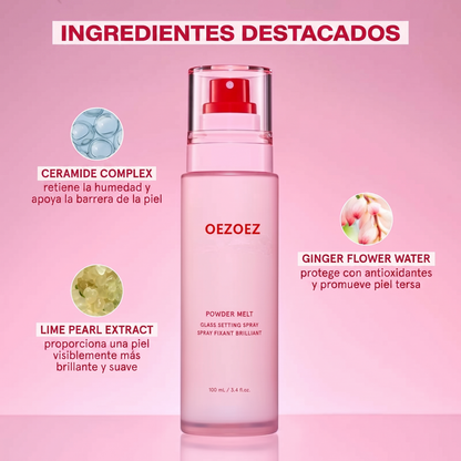 Spray Fijador Efecto Glass Skin Hidratante™