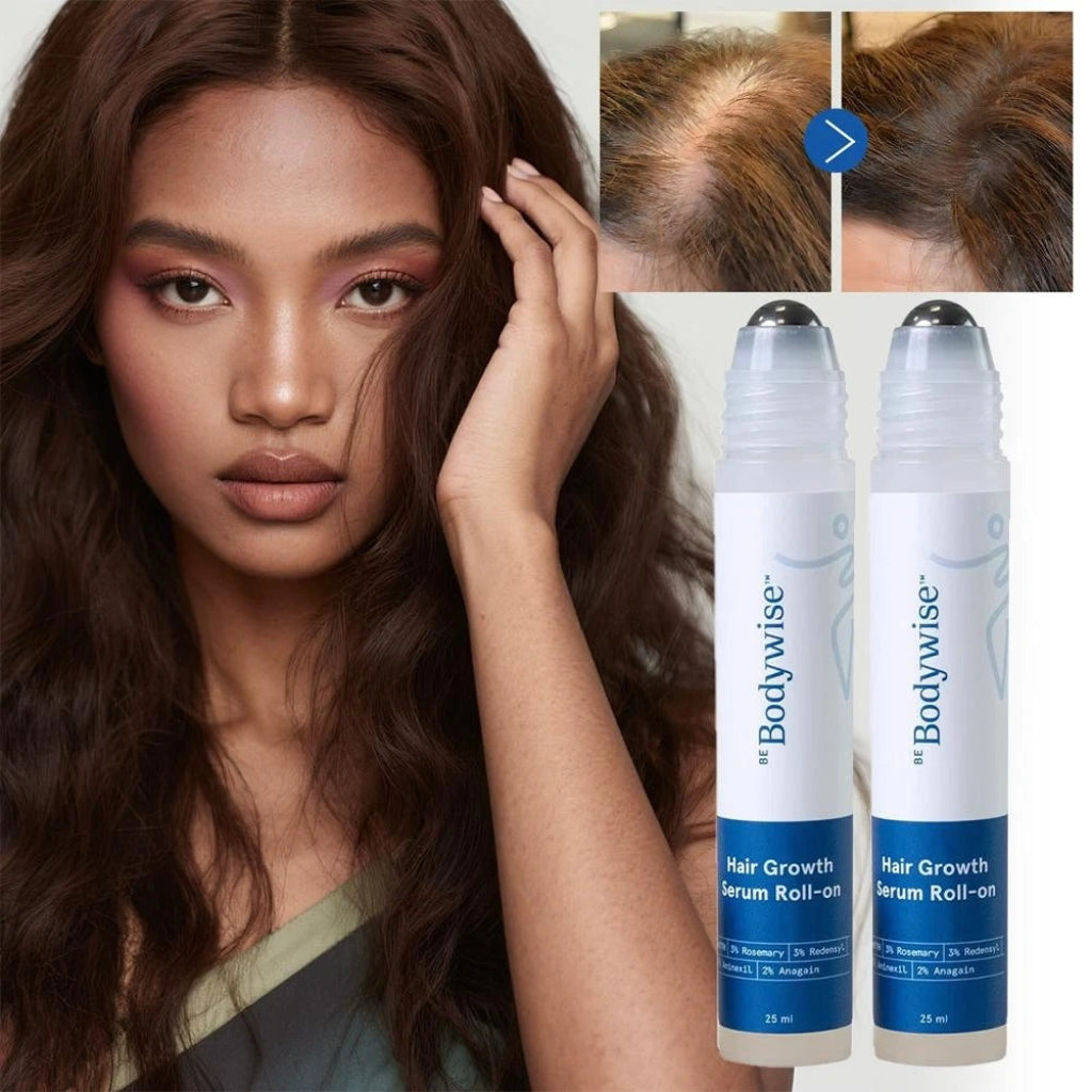 Sérum Roll-On Be Bodywise para Estimular el Crecimiento del Cabello™